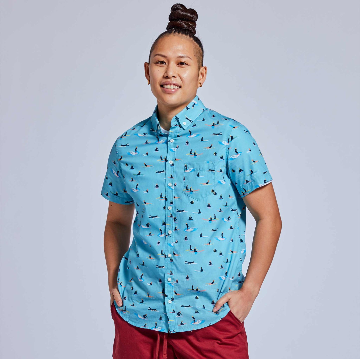 The Ray Surfer Short Sleeve Shirt