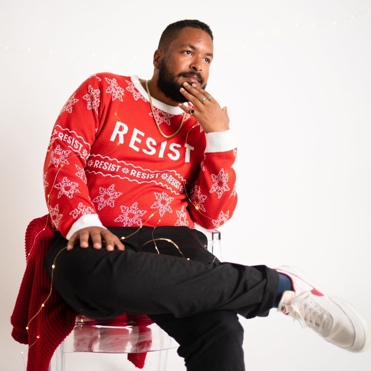 Resist Ugly Sweater