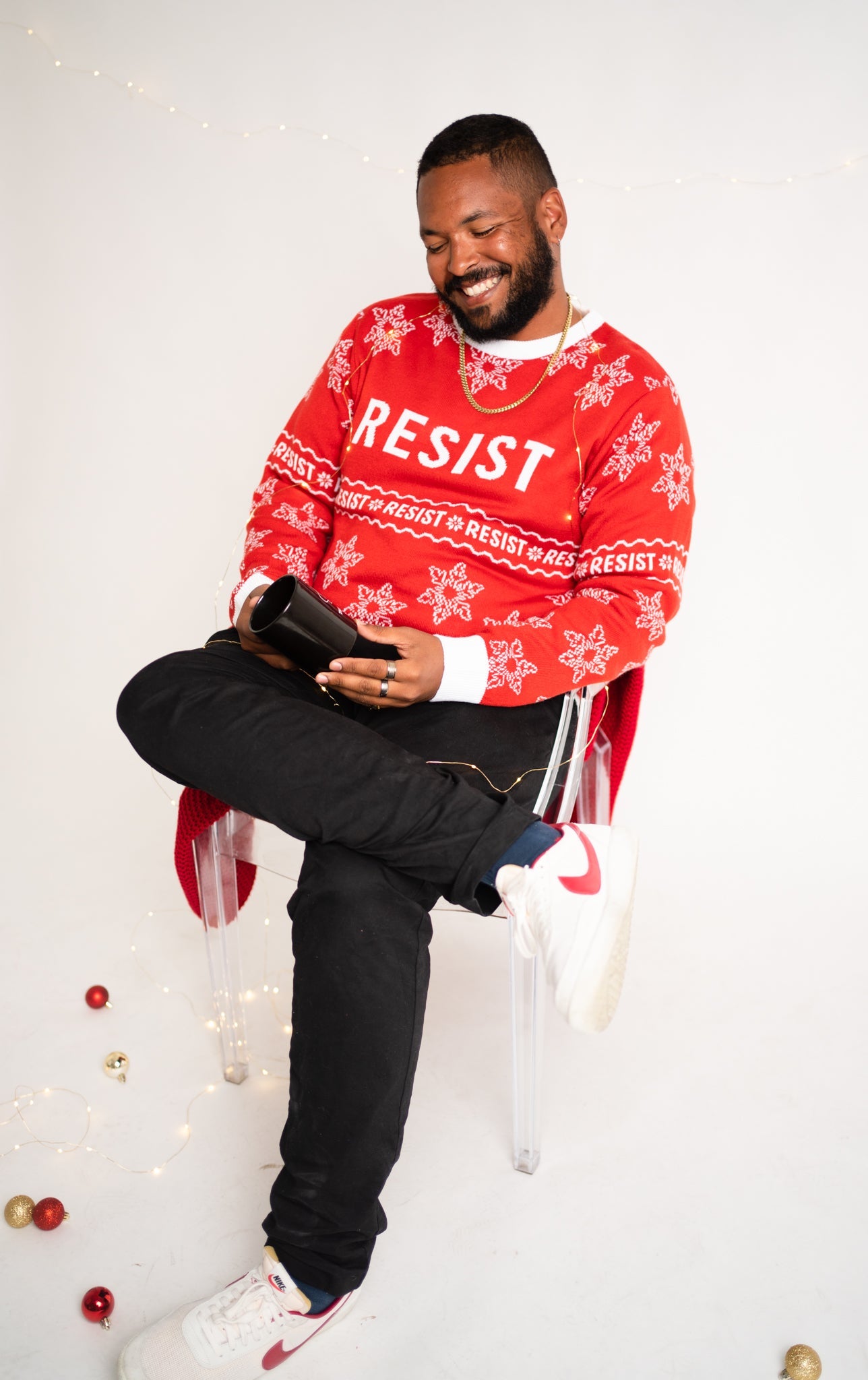 Resist Ugly Sweater