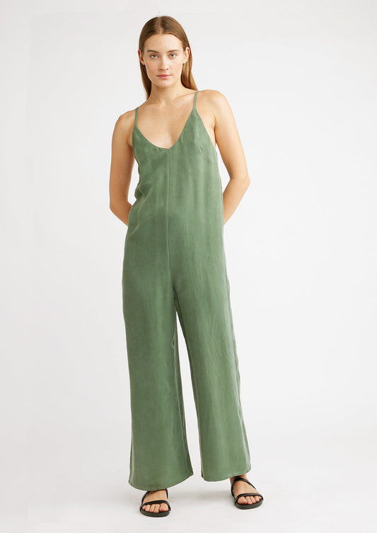 Clover Cupro Jumpsuit