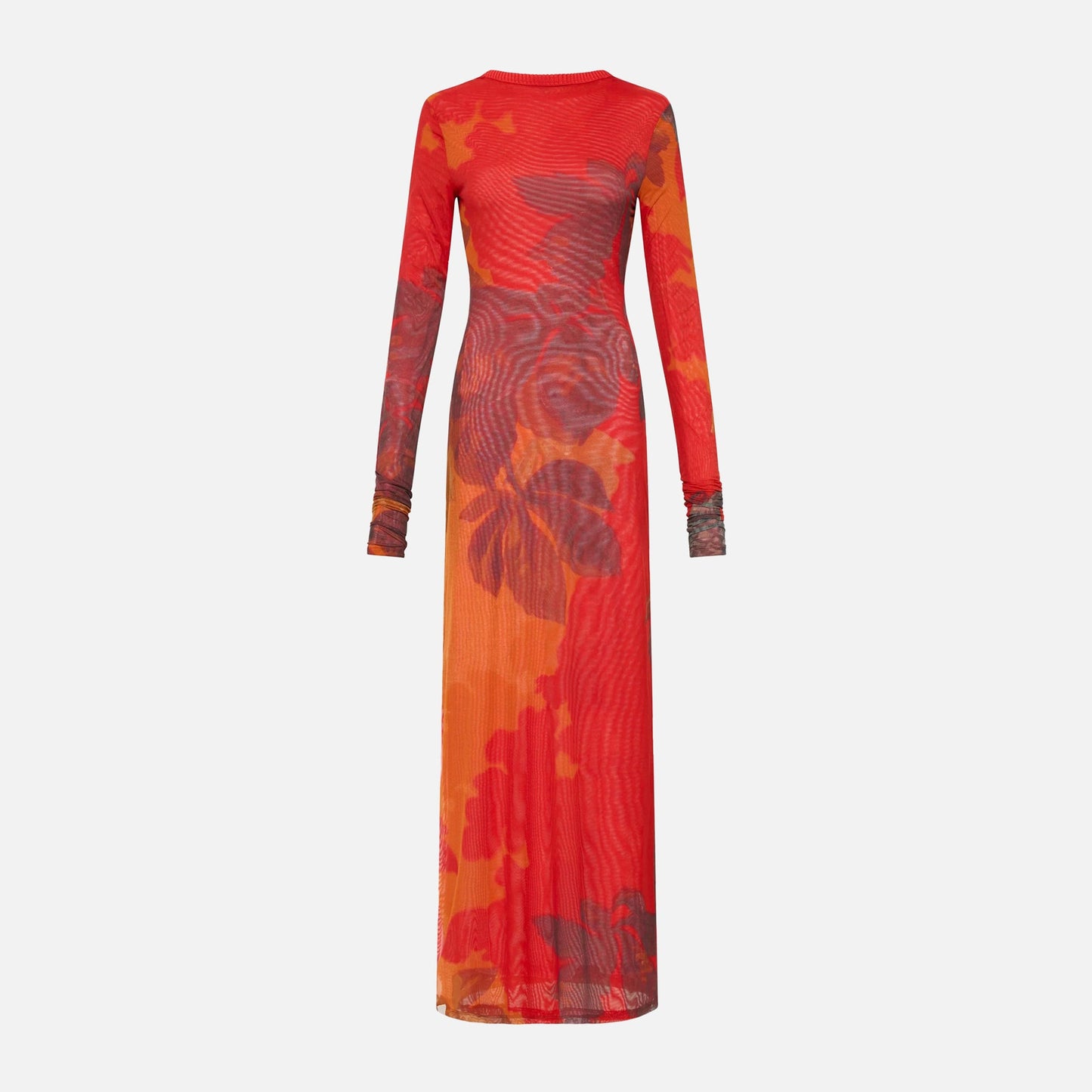 SIR Libertine Cut Out Midi Dress - Red