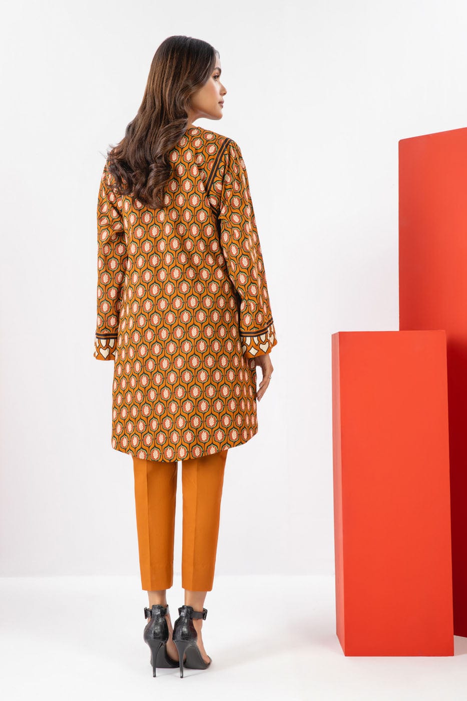 1 Pc Printed Cambric Shirt