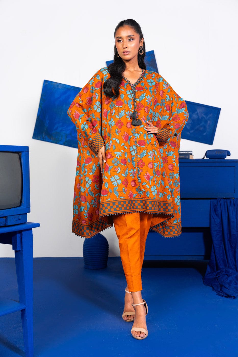 1 Pc Printed Lawn Shirt