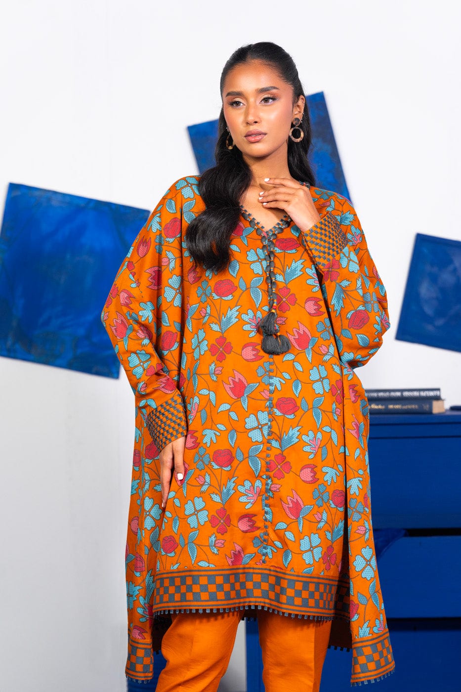 1 Pc Printed Lawn Shirt