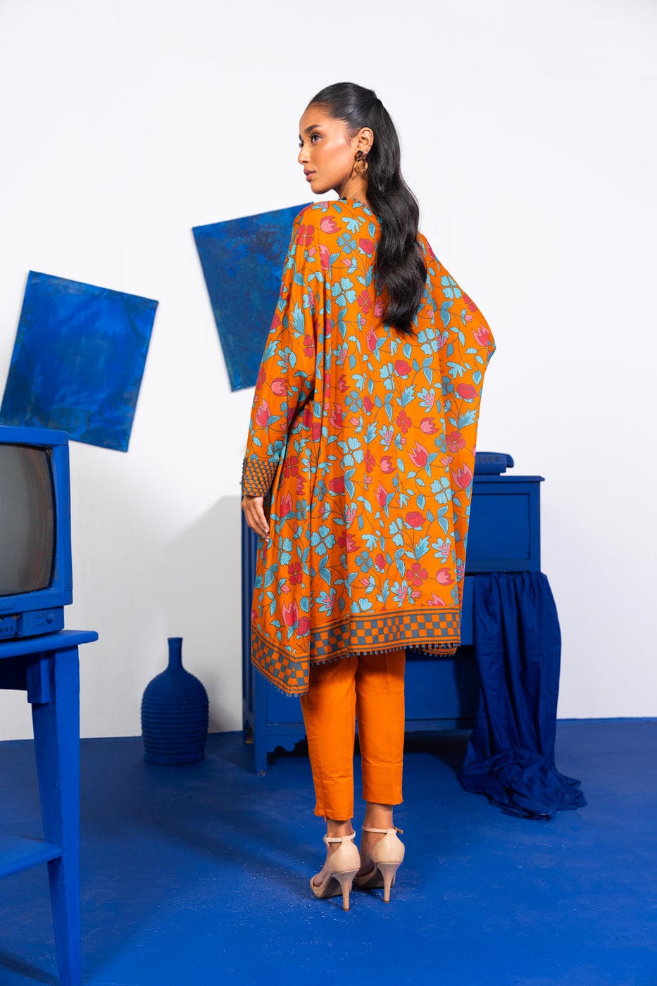 1 Pc Printed Lawn Shirt