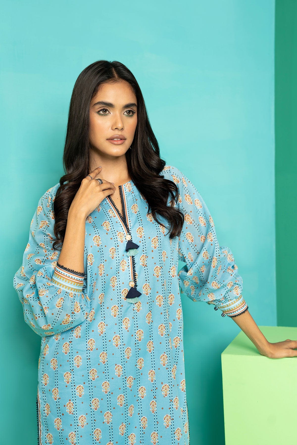 Printed Lawn Kurti