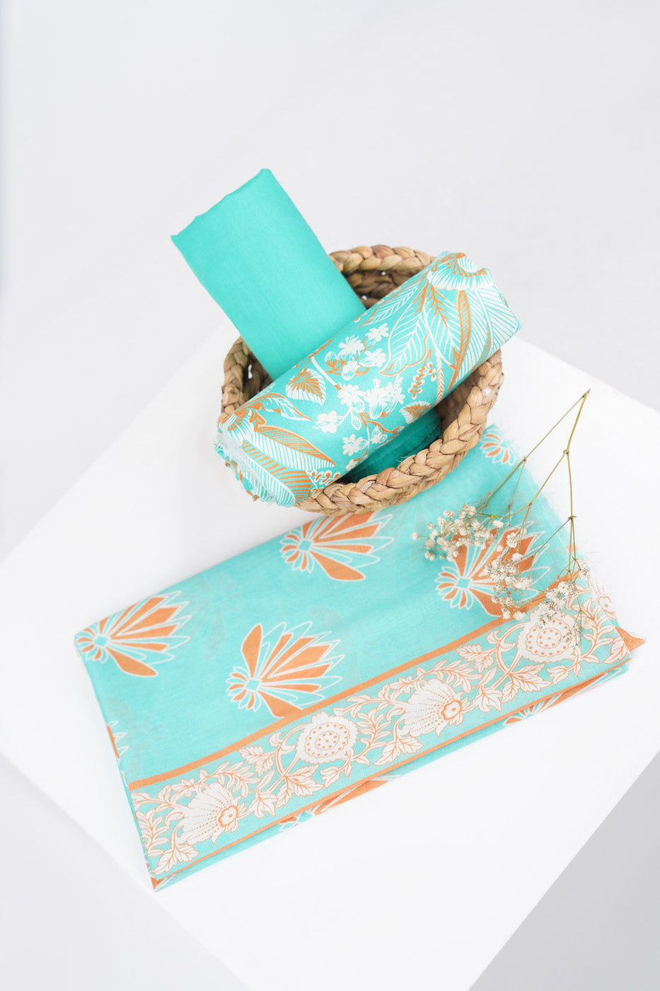 3 Pc Printed Lawn Suit With Lawn Dupatta