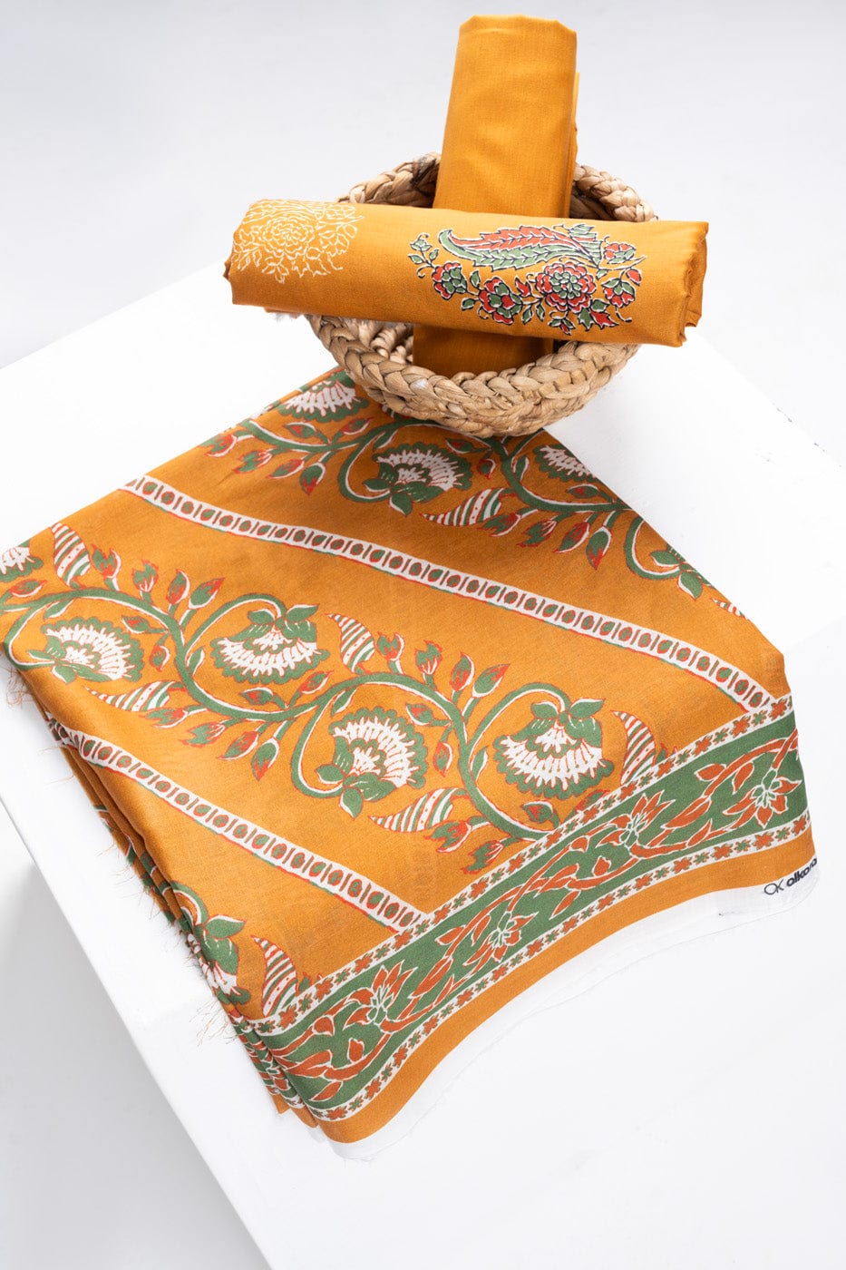 3 Pc Printed Lawn Suit With Lawn Dupatta