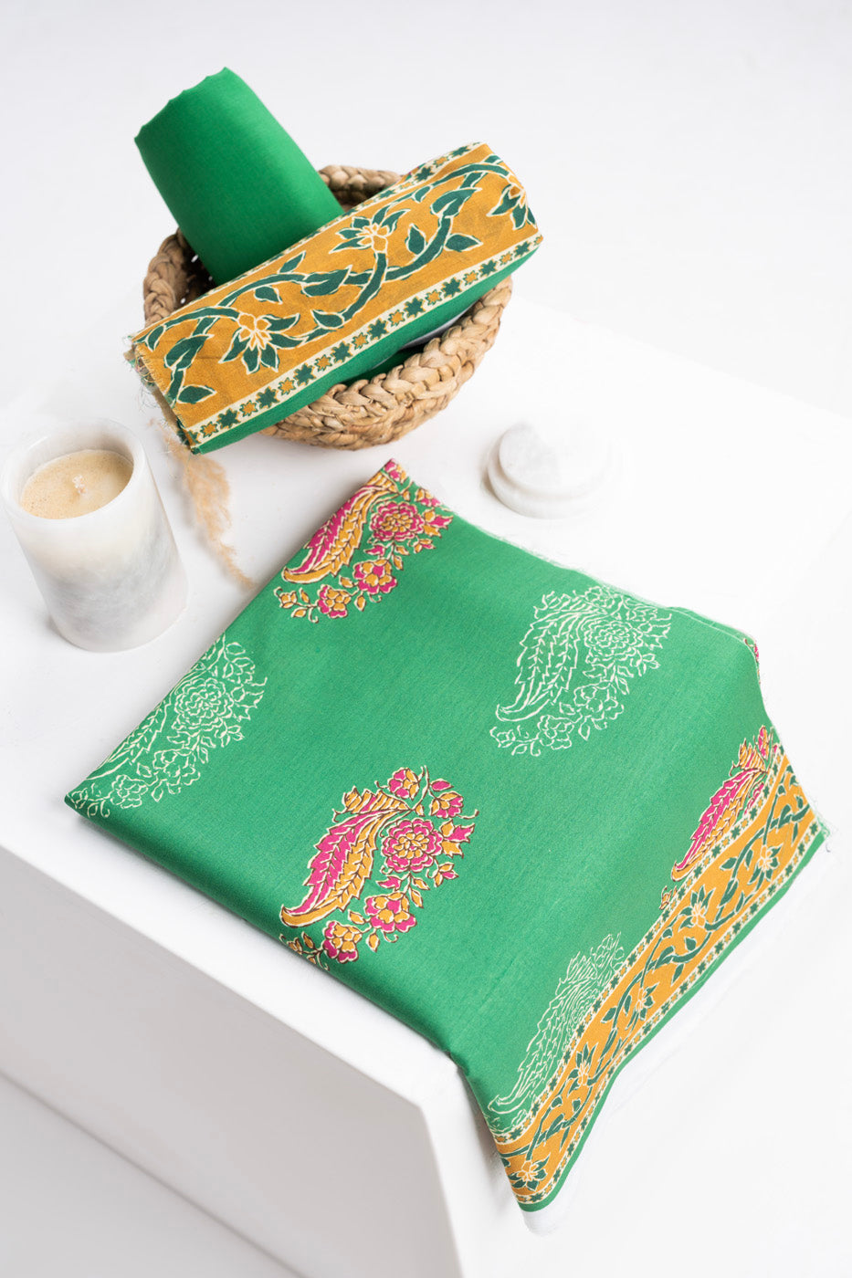 3 Pc Printed Lawn Suit With Lawn Dupatta