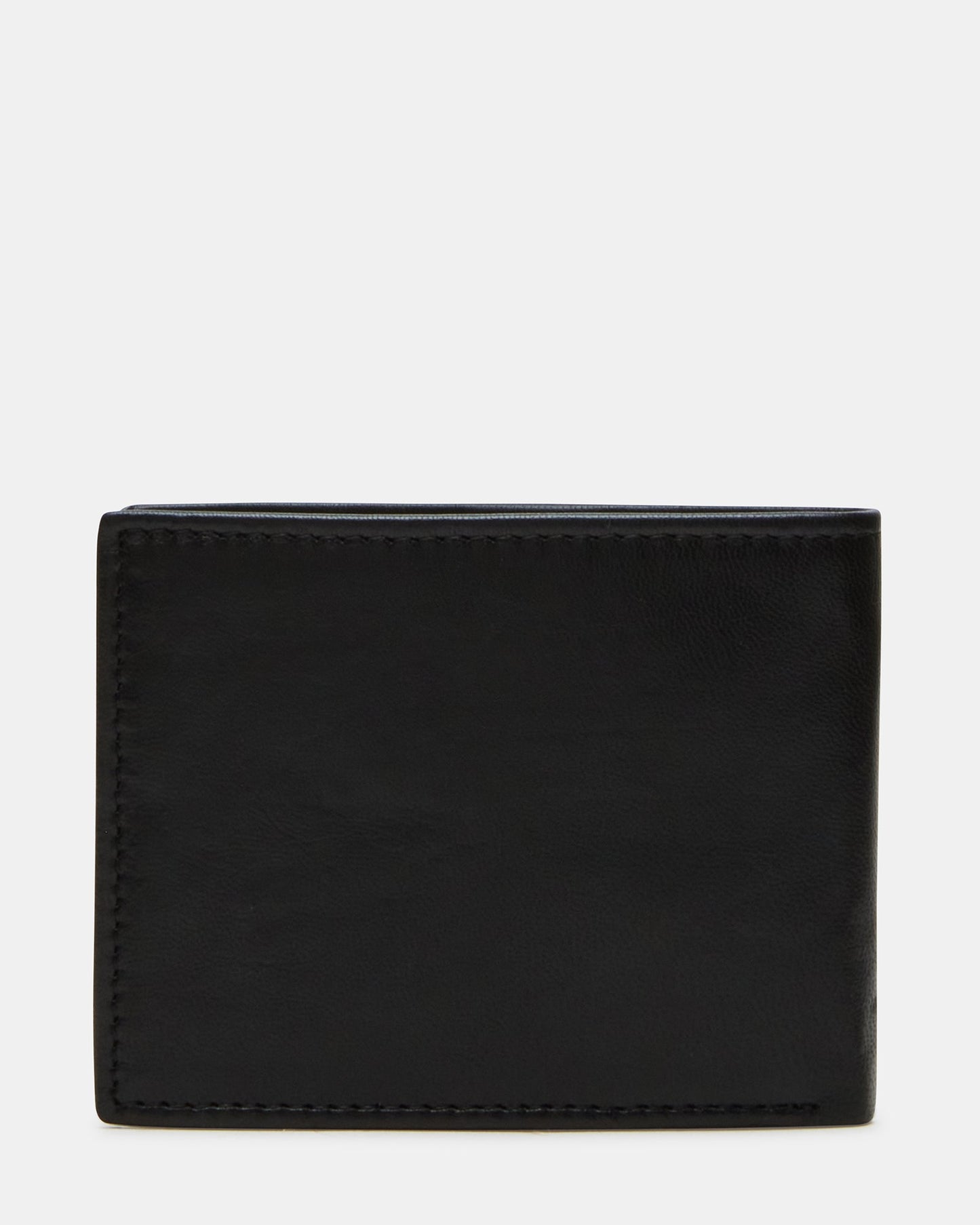 MEN'S BIFOLD LEATHER WALLET BLACK