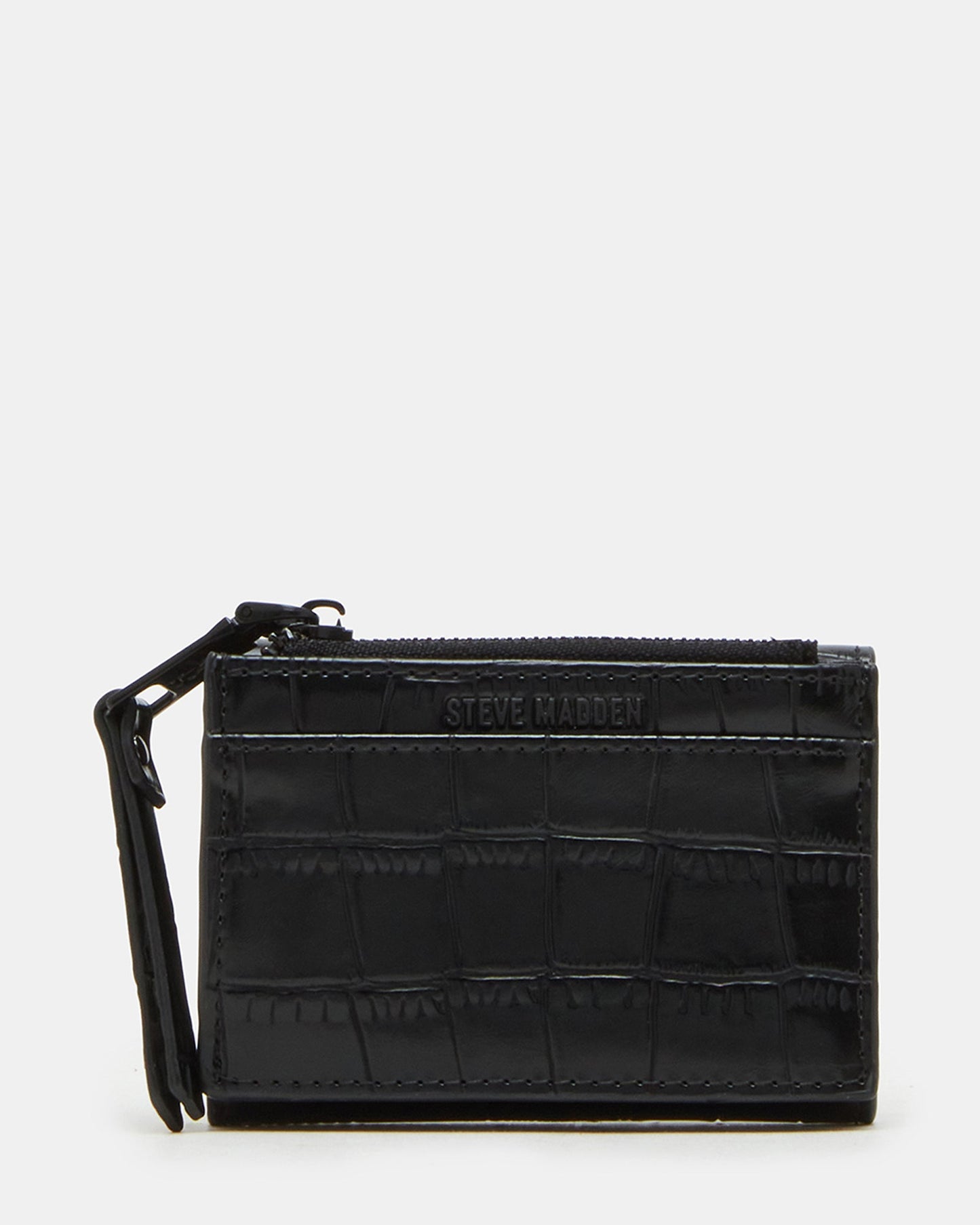 DOTT CROCODILE WALLET BLACK/BLACK