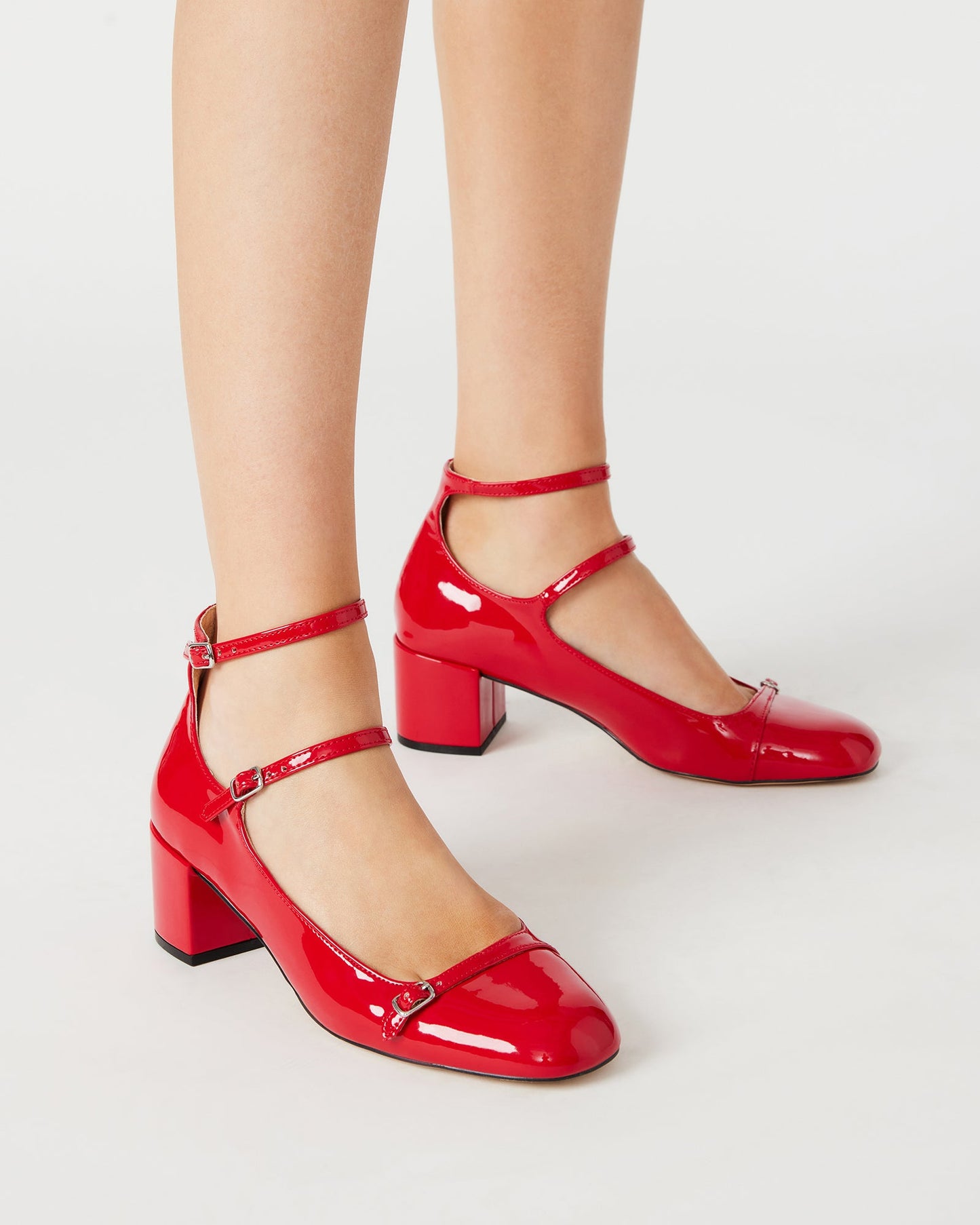SABRINA RED PATENT