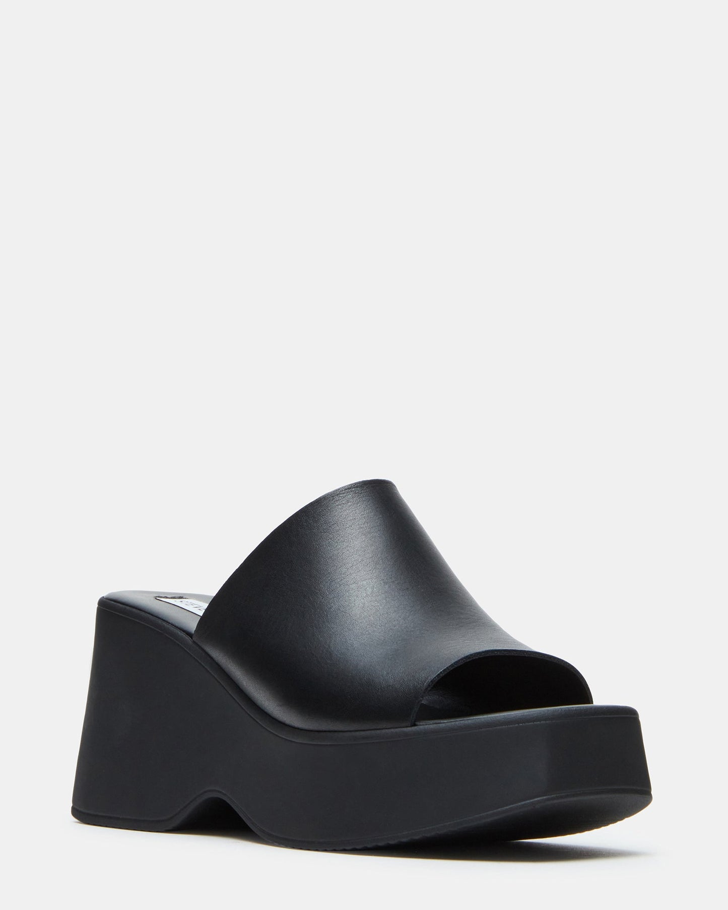 SASHAY BLACK LEATHER