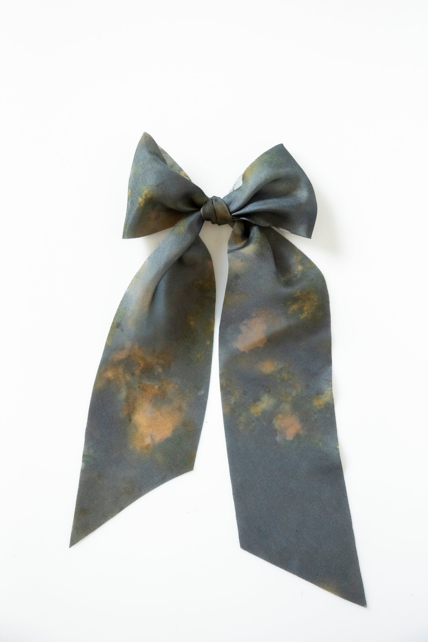 Botanical Print / Midnight Silk ribbon