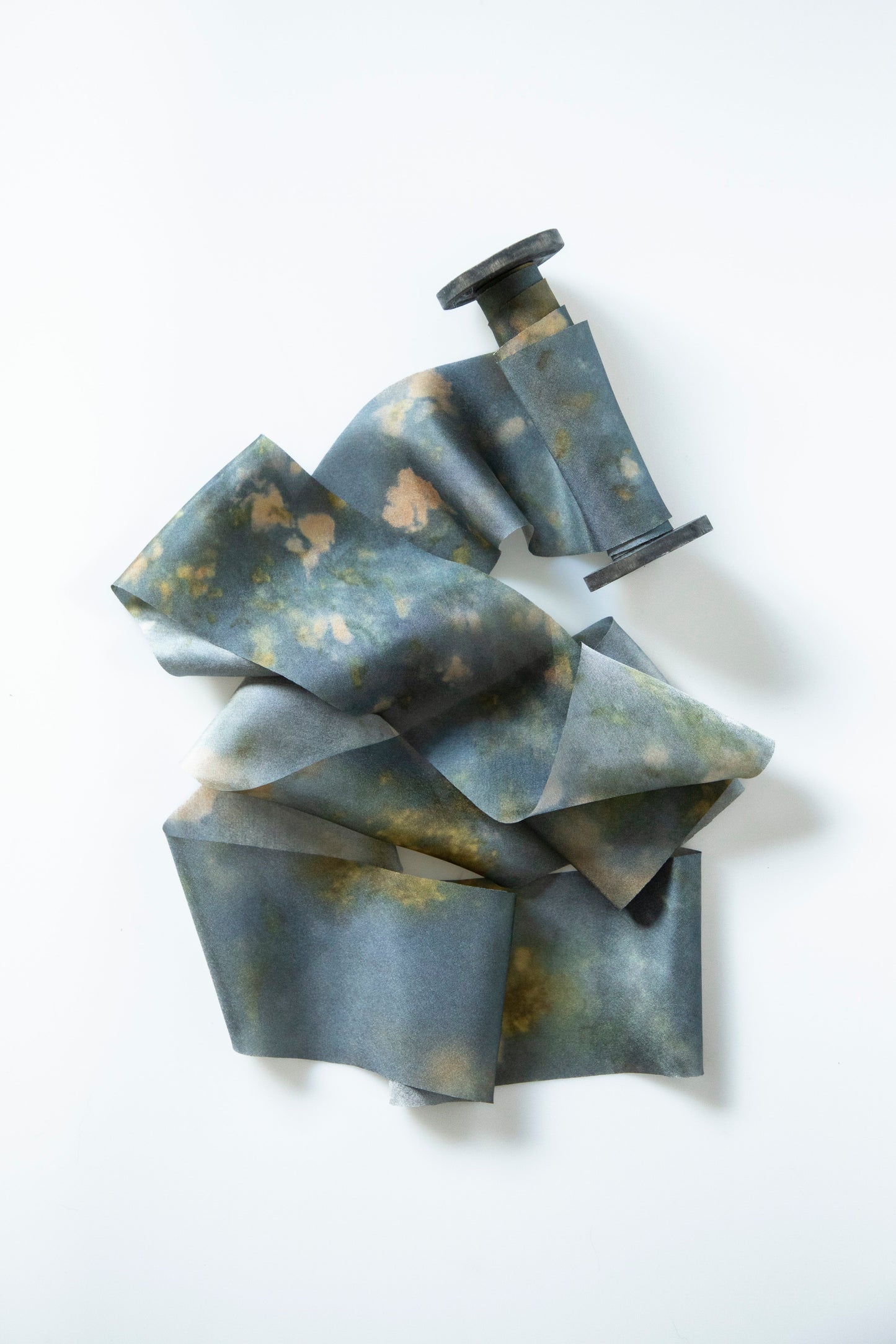 Botanical Print / Midnight Silk ribbon