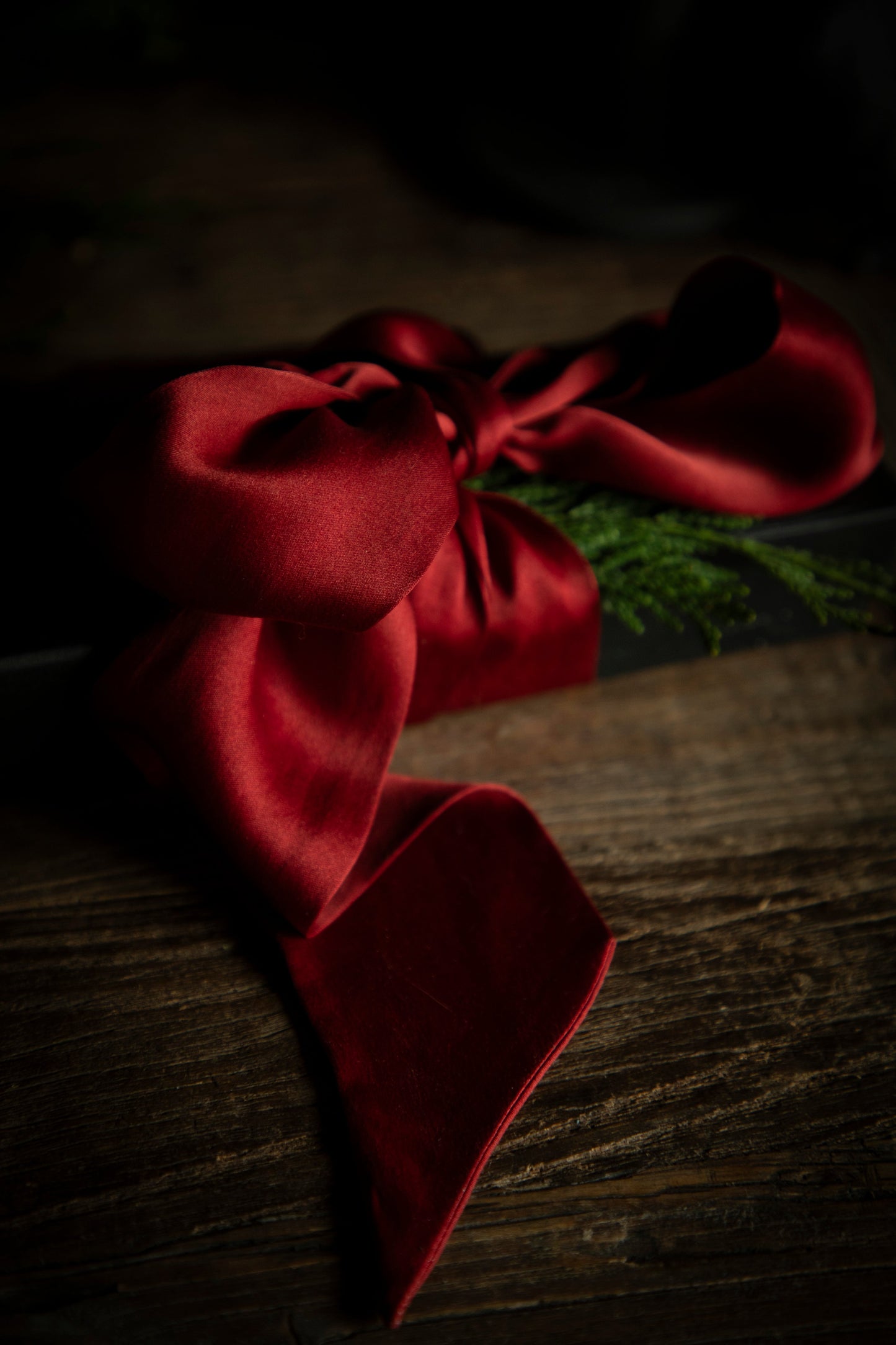 Plant Dyed Silk Twilly / Scarlet