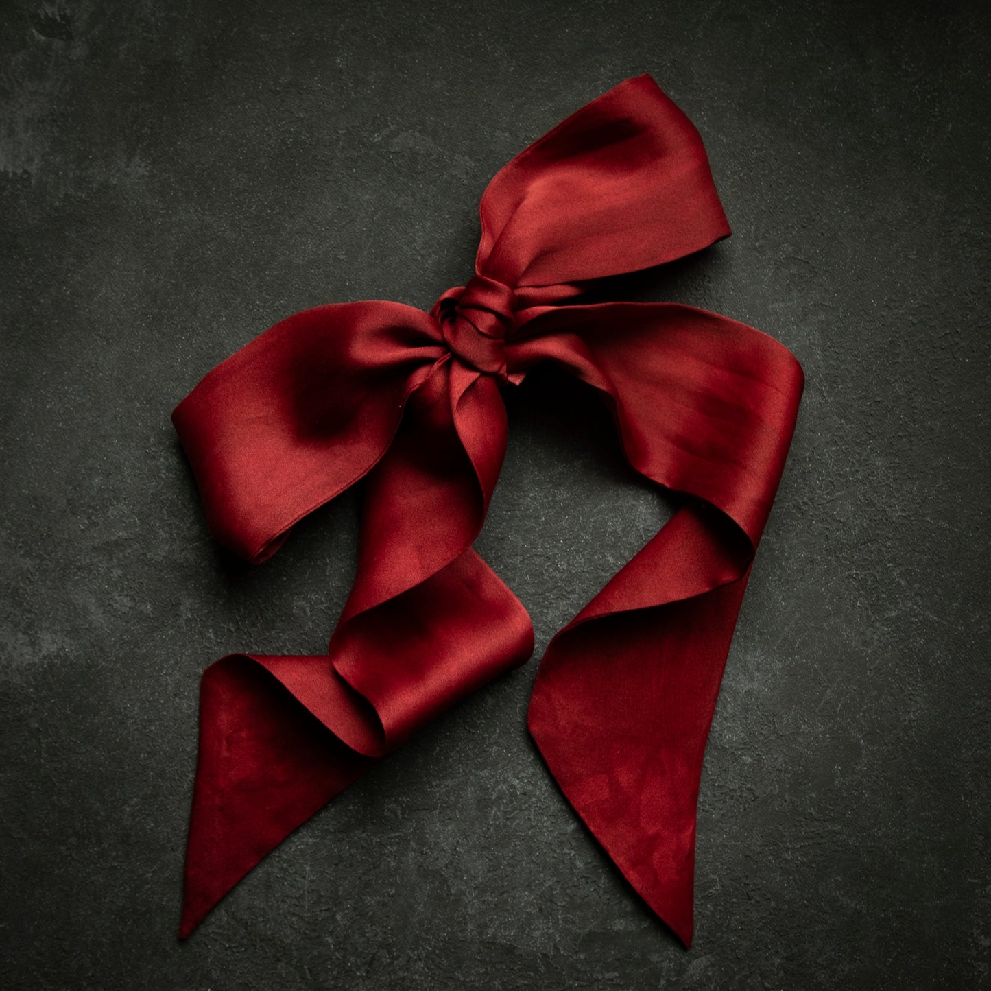 Plant Dyed Silk Twilly / Scarlet