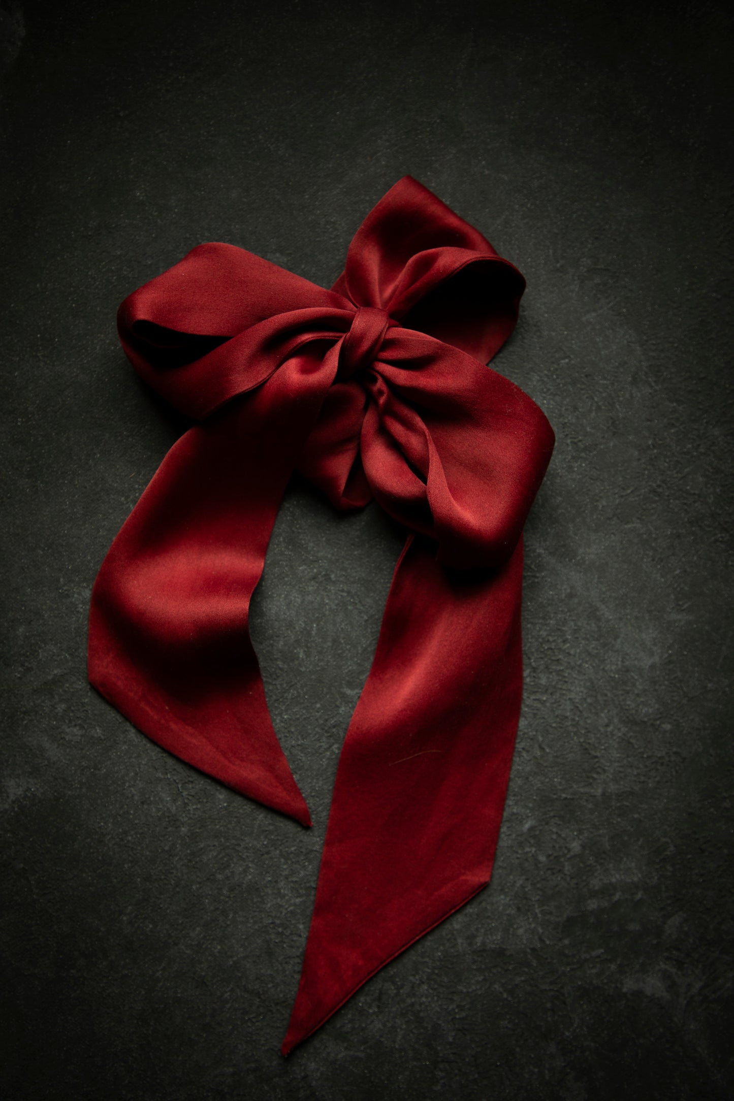 Plant Dyed Silk Twilly / Scarlet
