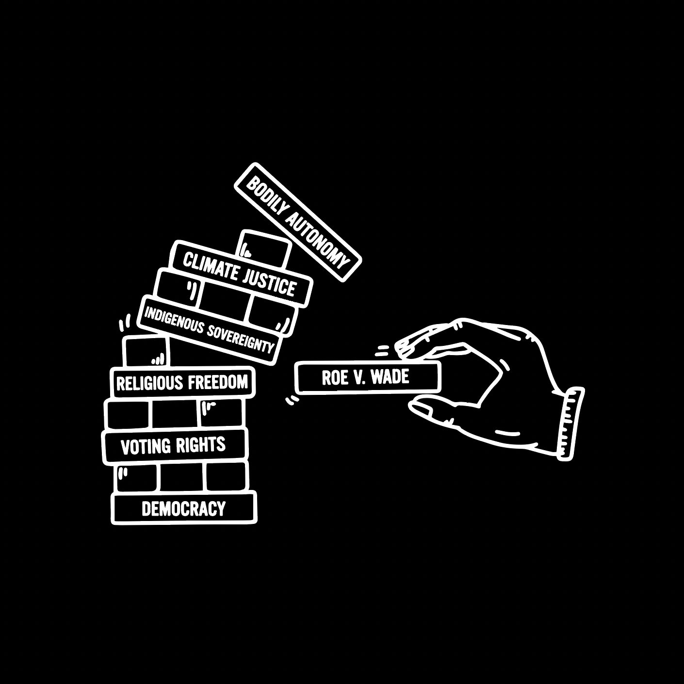 SCOTUS Jenga Unisex Tee