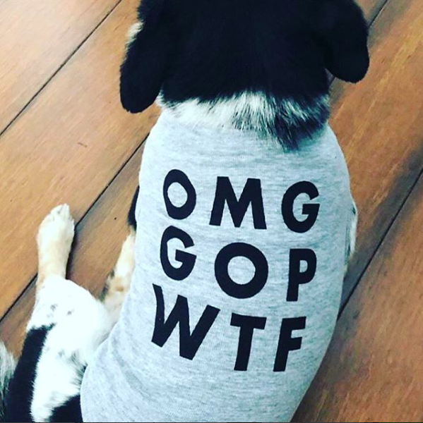 OMG GOP WTF Dog Tank