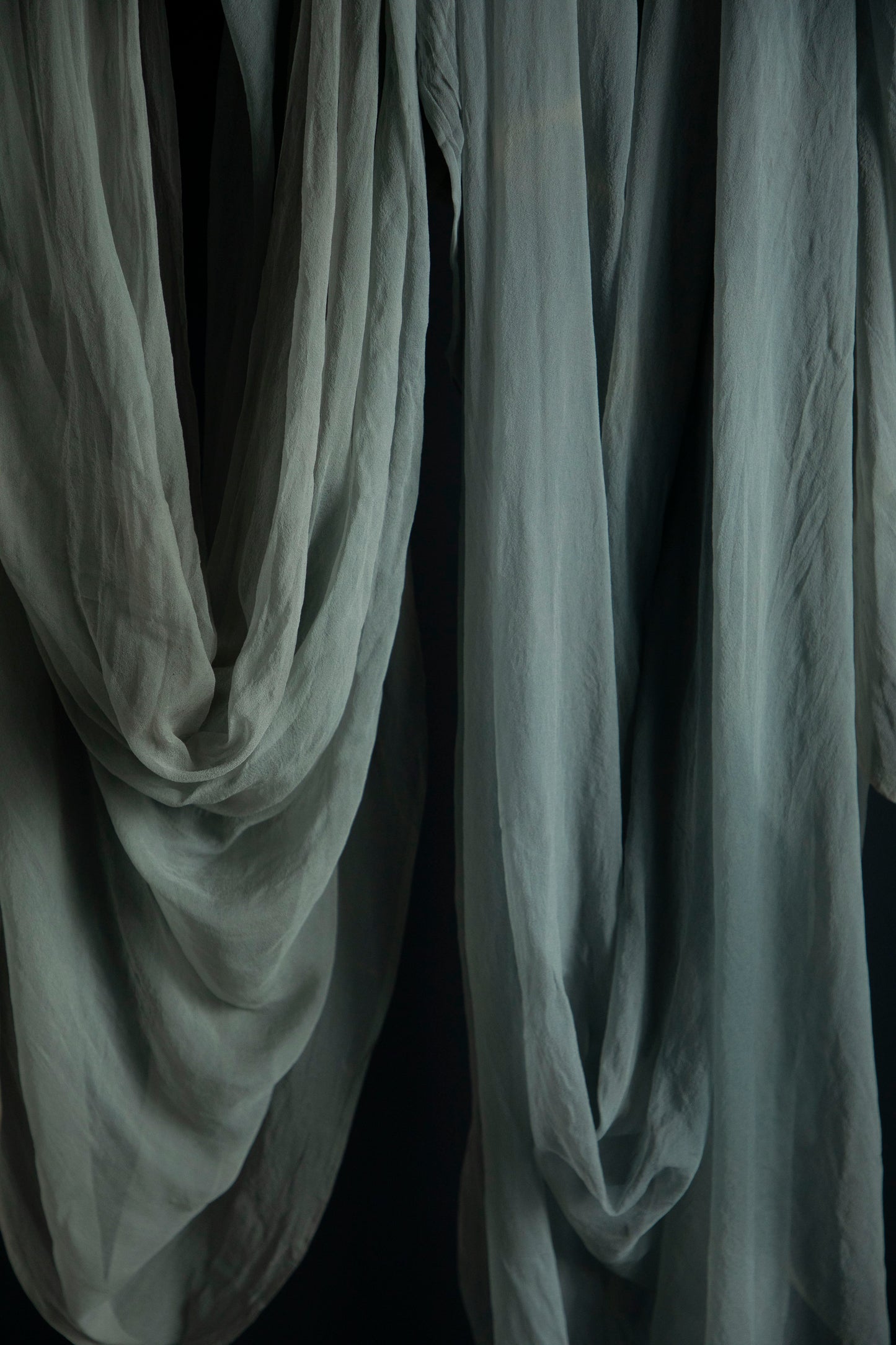 Seaglass {Sheer Silk Runner}