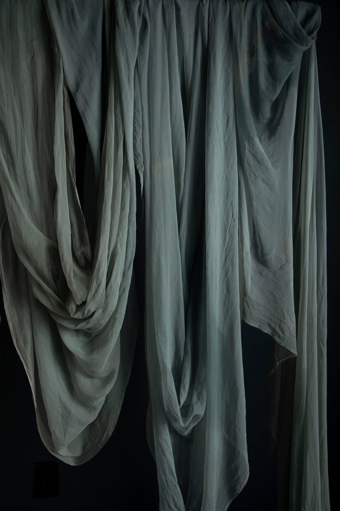 Seaglass {Sheer Silk Runner}