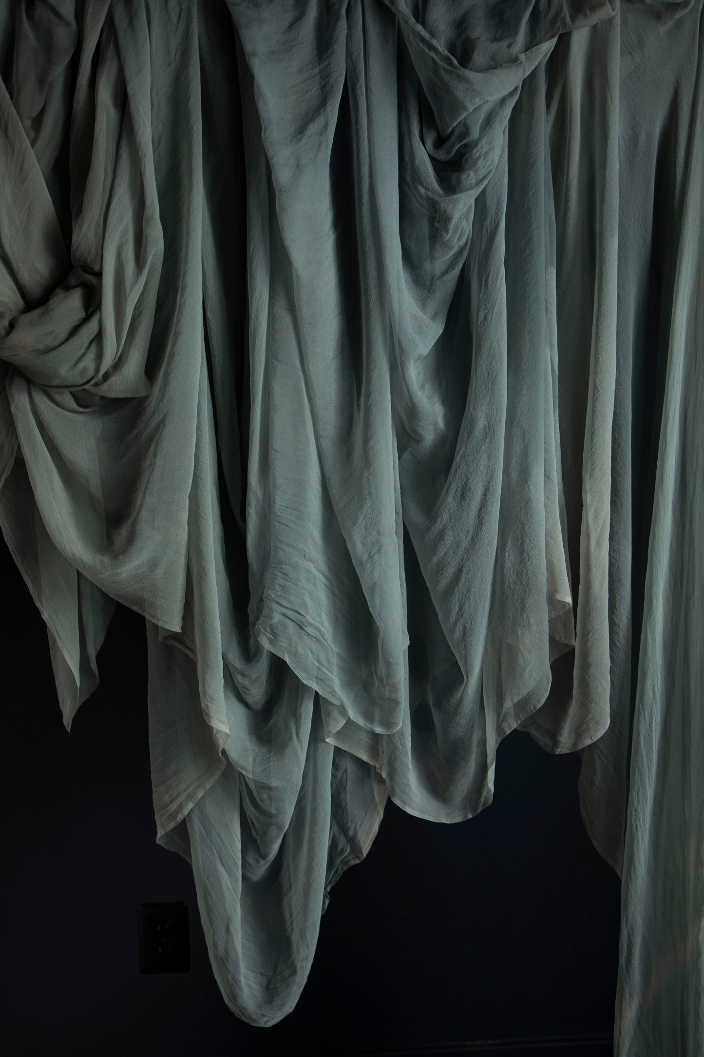 Seaglass {Sheer Silk Runner}