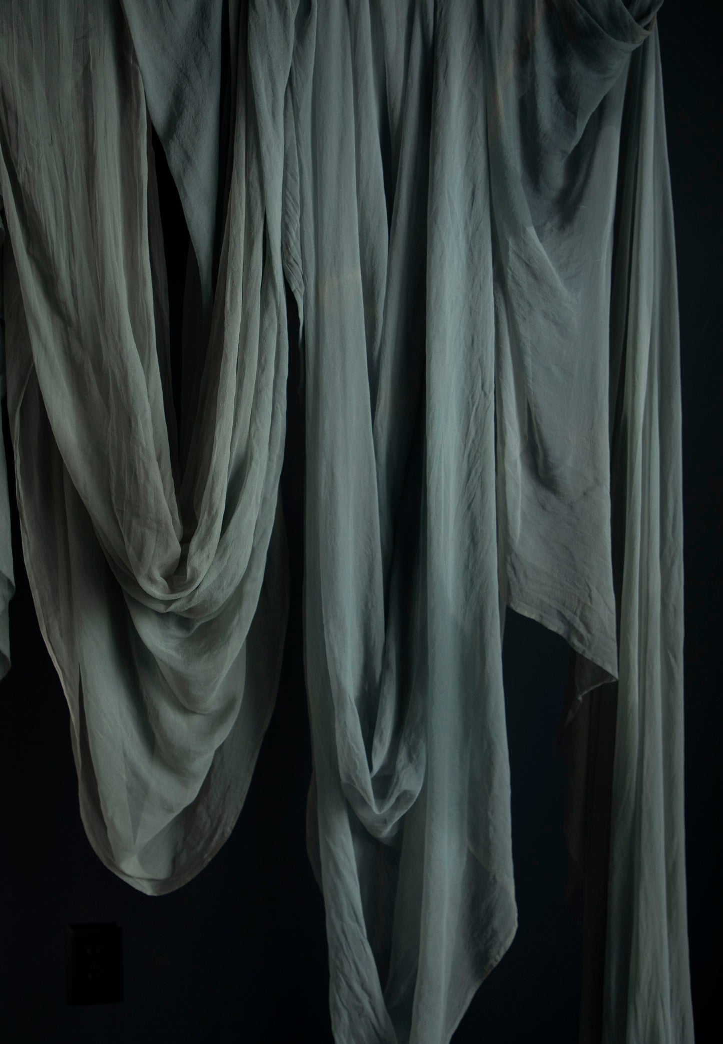 Seaglass {Sheer Silk Runner}