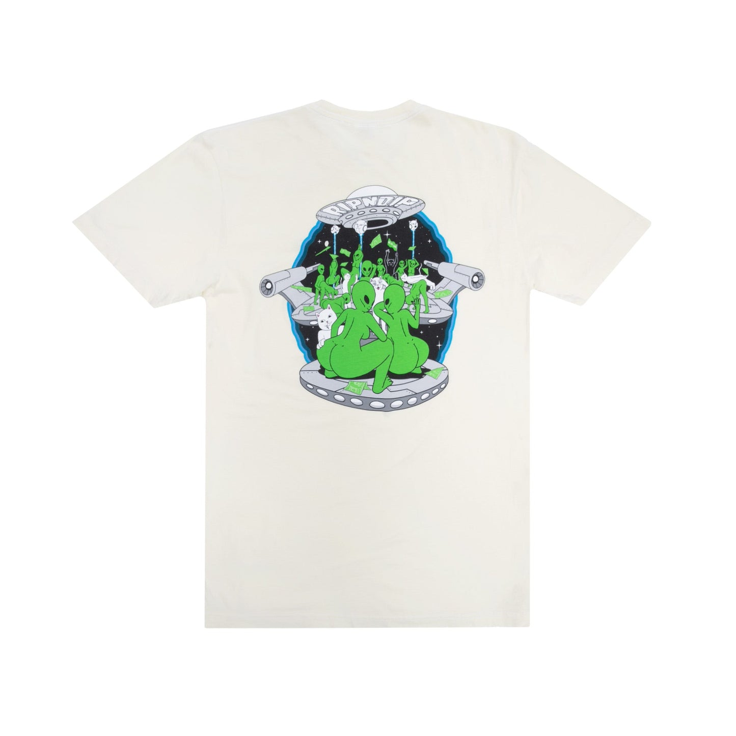 Stripndip Pocket Tee (Natural)