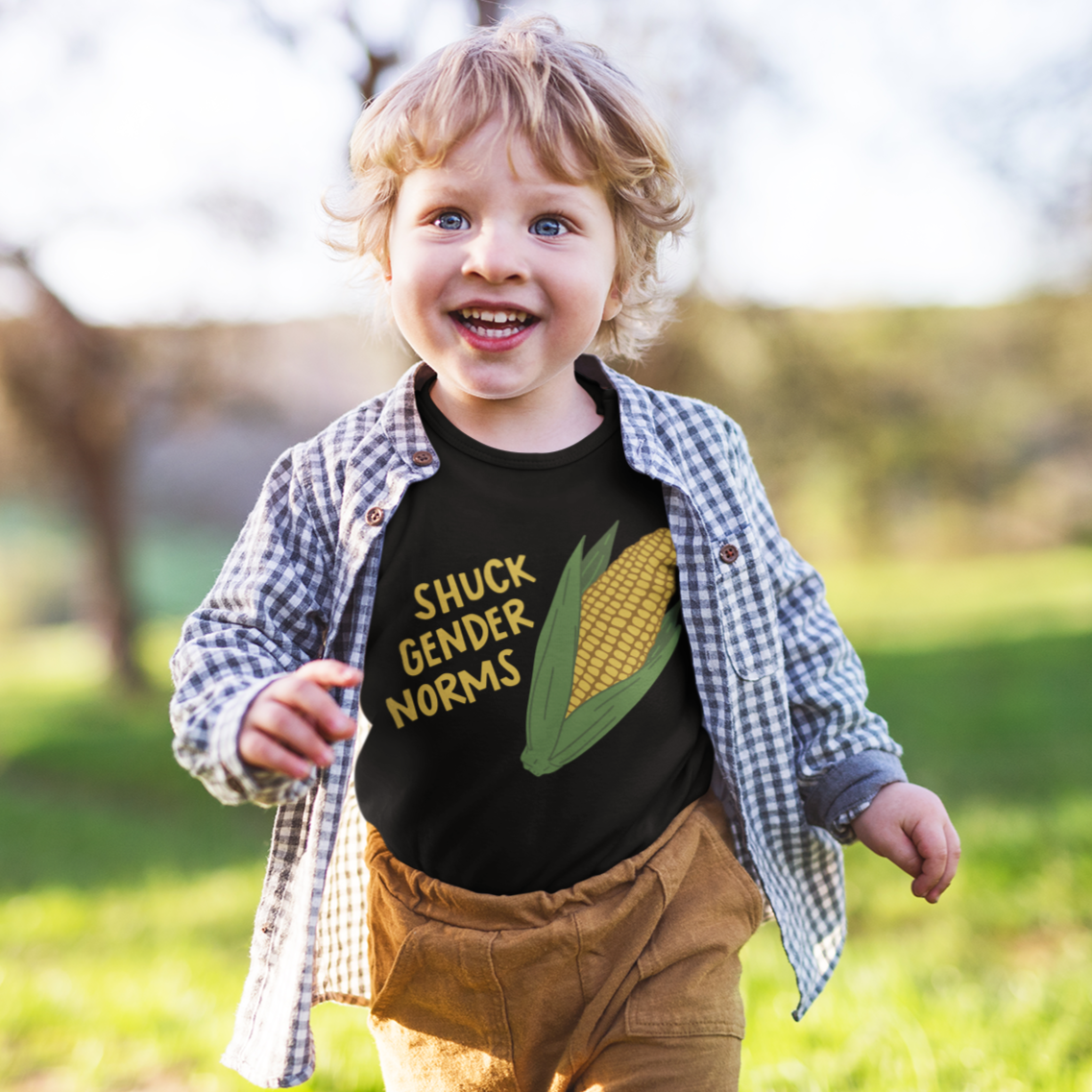 Shuck Gender Norms Toddler Tee