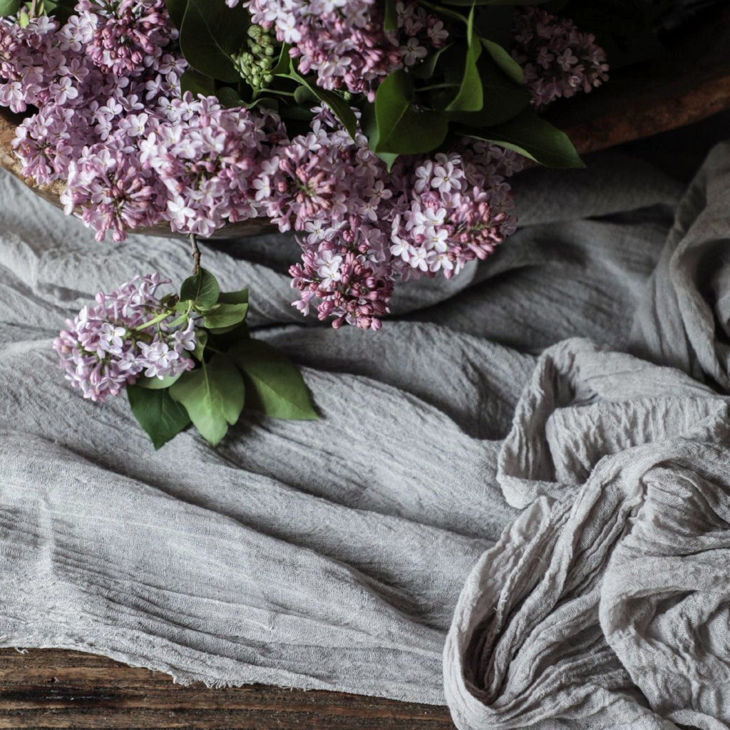 Pebble Gray {Tight Weave Runner}