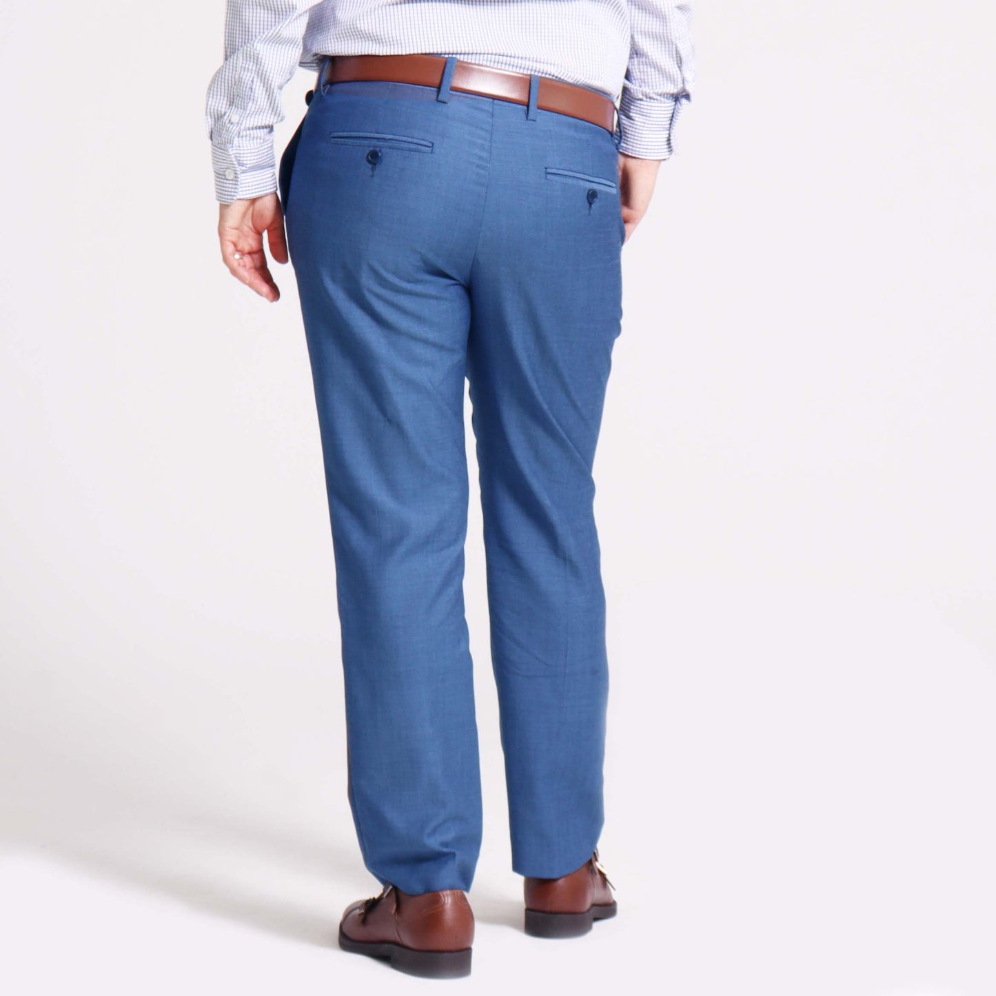 The Georgie Slate Blue Dress Pants