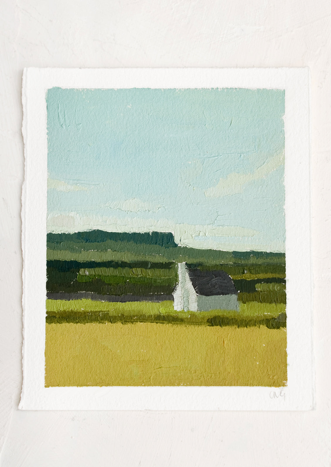 Snapshot Landscape Painting, No. 10