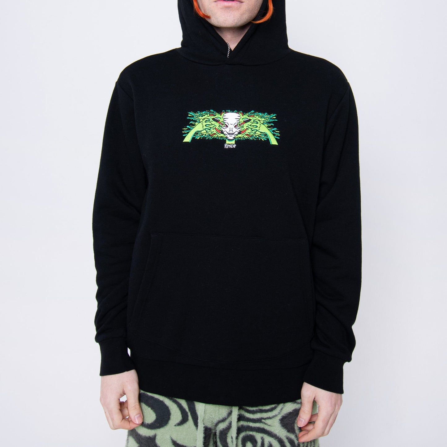 Skull Face Hoodie (Black)