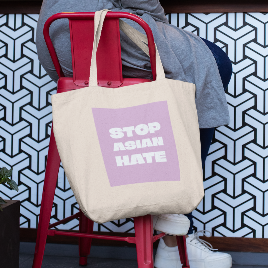 Stop Asian Hate Tote Bag