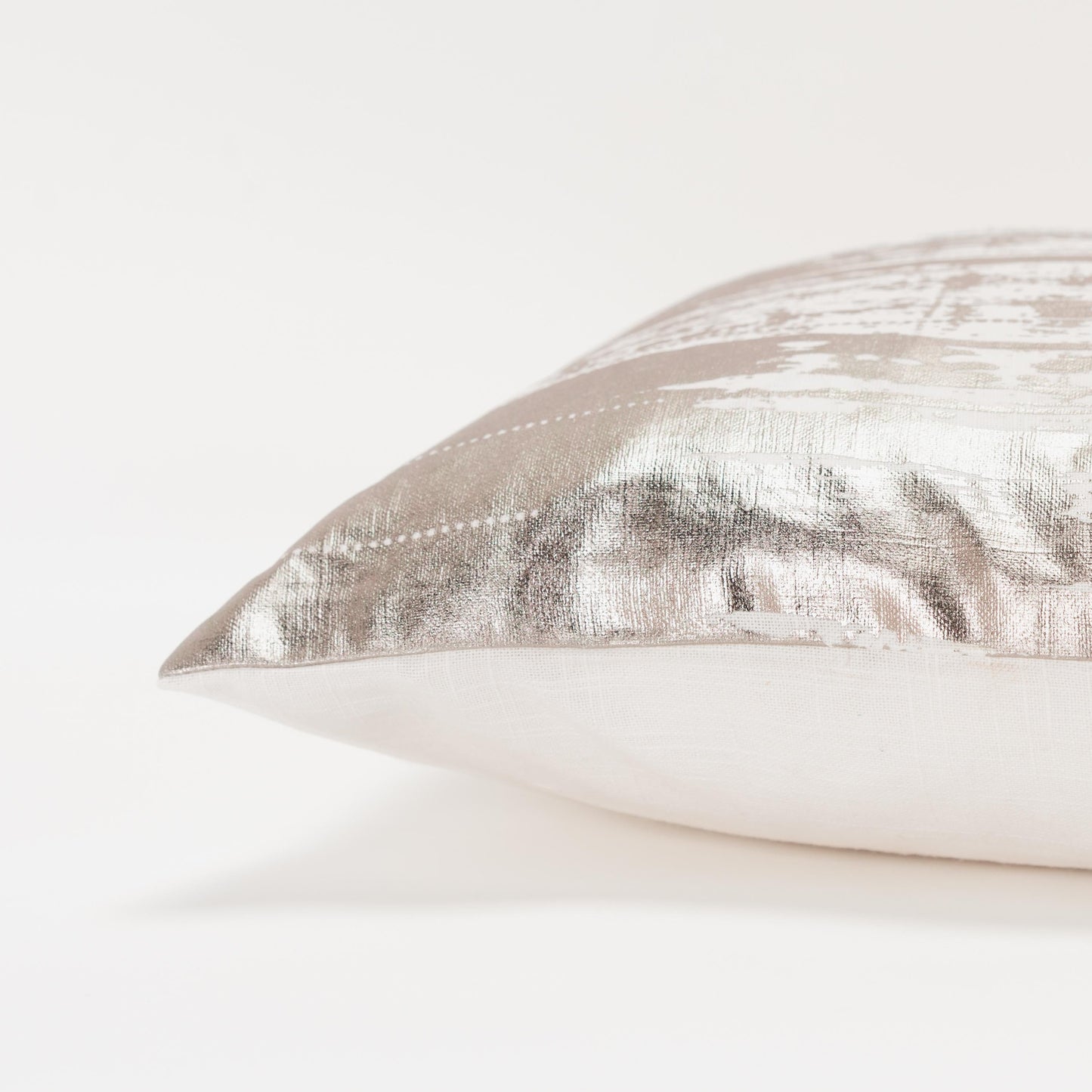 Brushstroke Print Decorative Throw Pillow