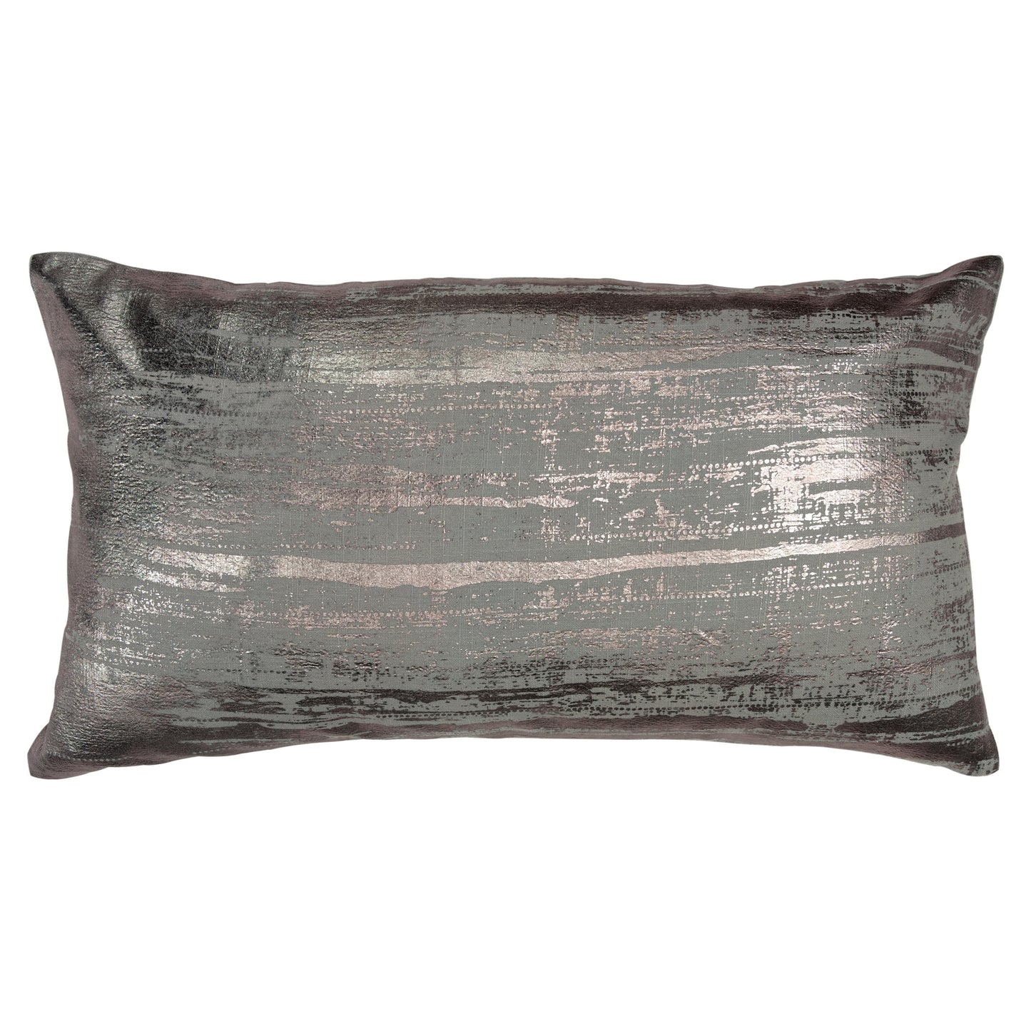 Brushstroke Print Decorative Throw Pillow