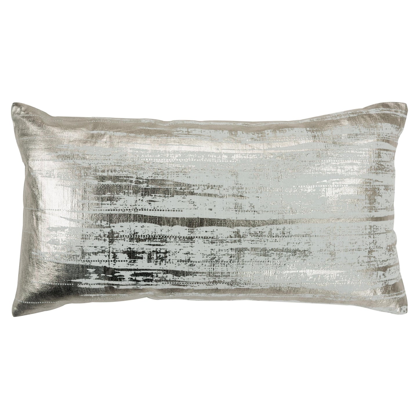 Brushstroke Print Decorative Throw Pillow