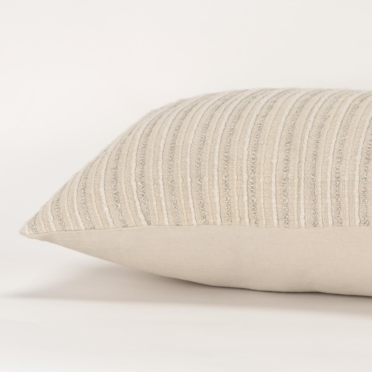 Woven Stripe Lumbar Pillow