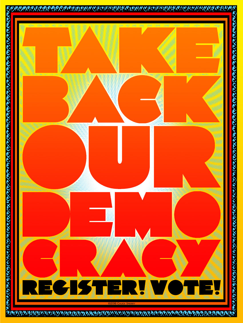 Limited Edition Chuck Sperry Women's March Anniversary Poster