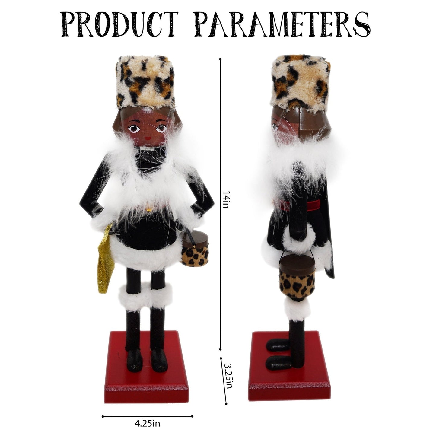 14" Shop Girl Nutcracker