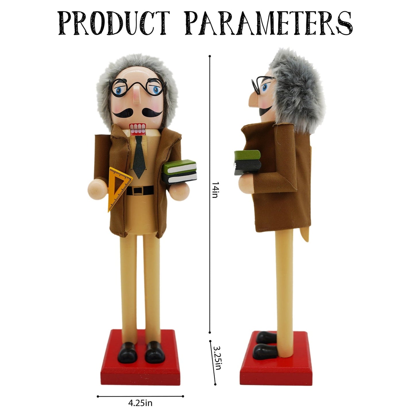 14" Teacher Man Christmas Nutcracker