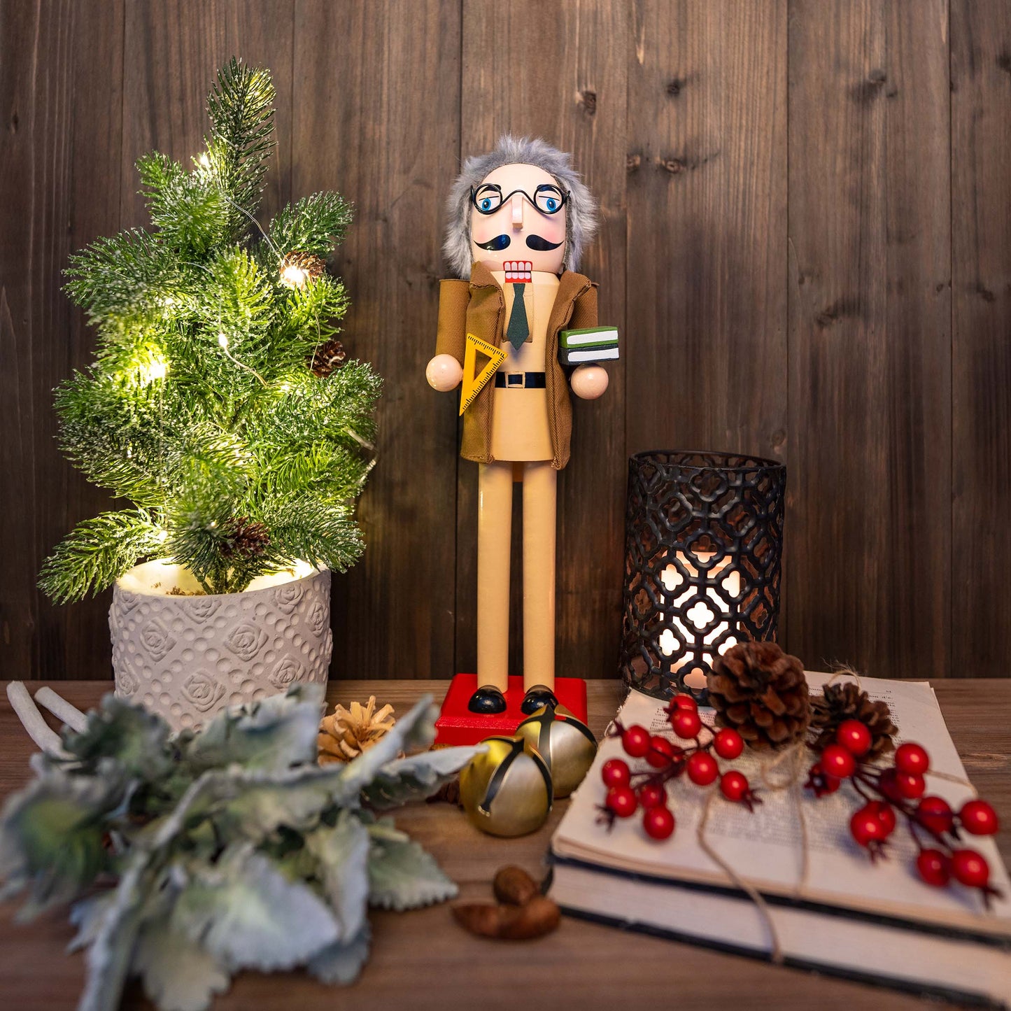 14" Teacher Man Christmas Nutcracker