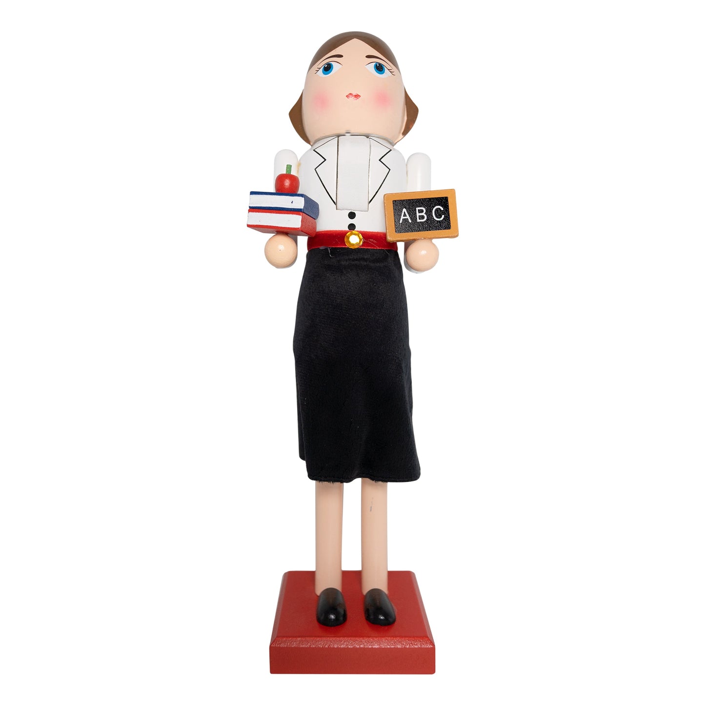 14" Teacher Lady Christmas Nutcracker