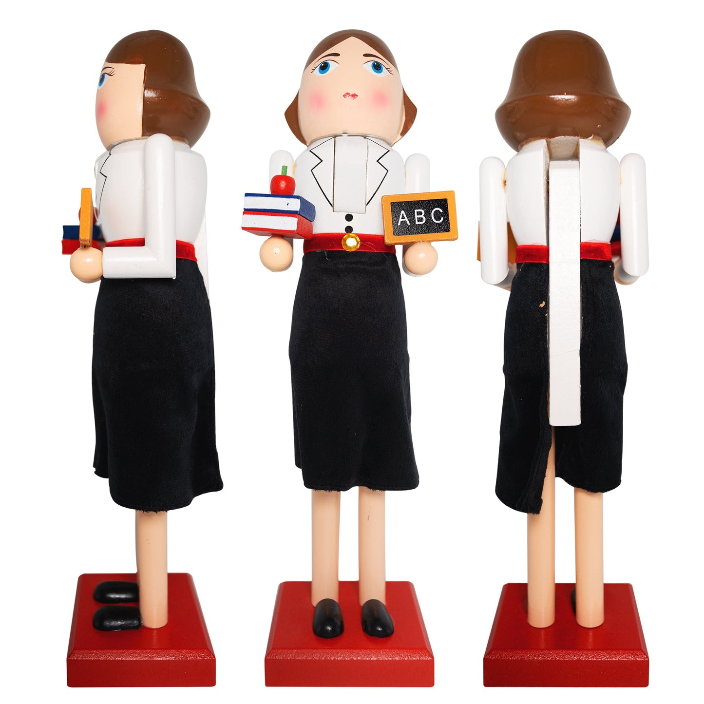 14" Teacher Lady Christmas Nutcracker