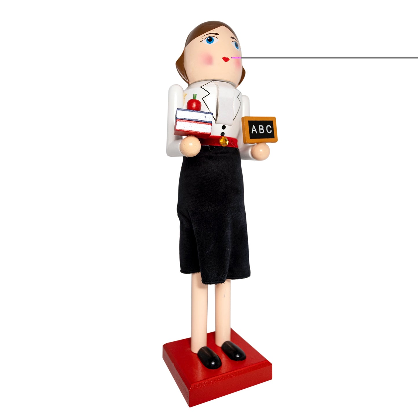14" Teacher Lady Christmas Nutcracker