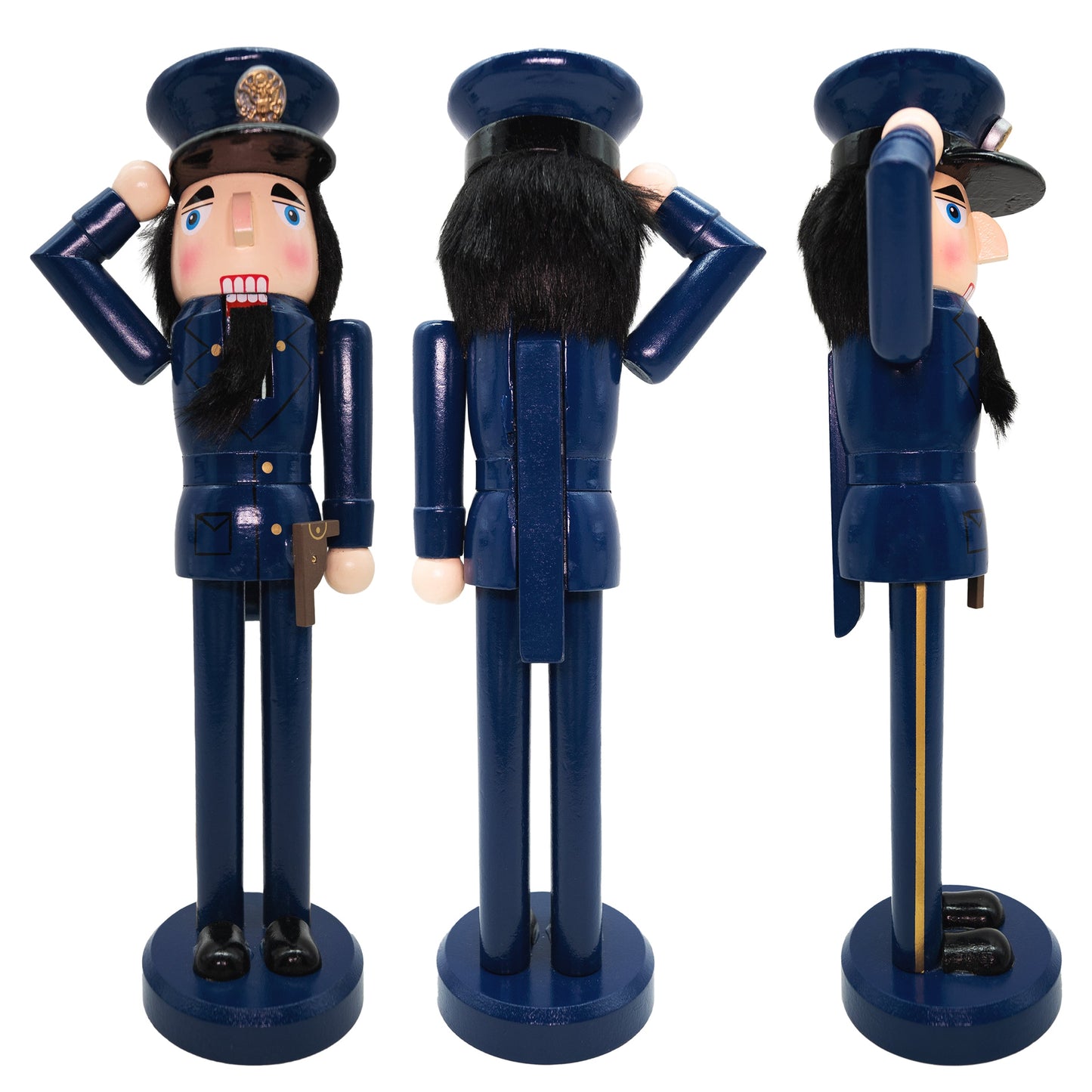 14" Policeman Christmas Nutcracker