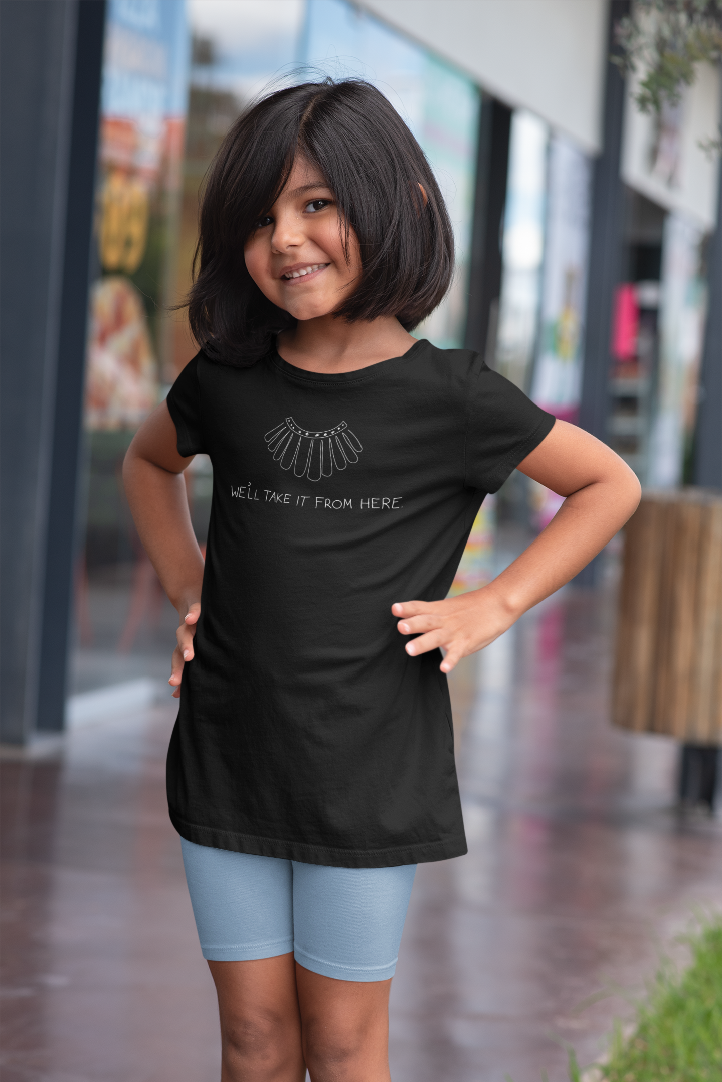 We'll Take It From Here Onesie + Kids Tee