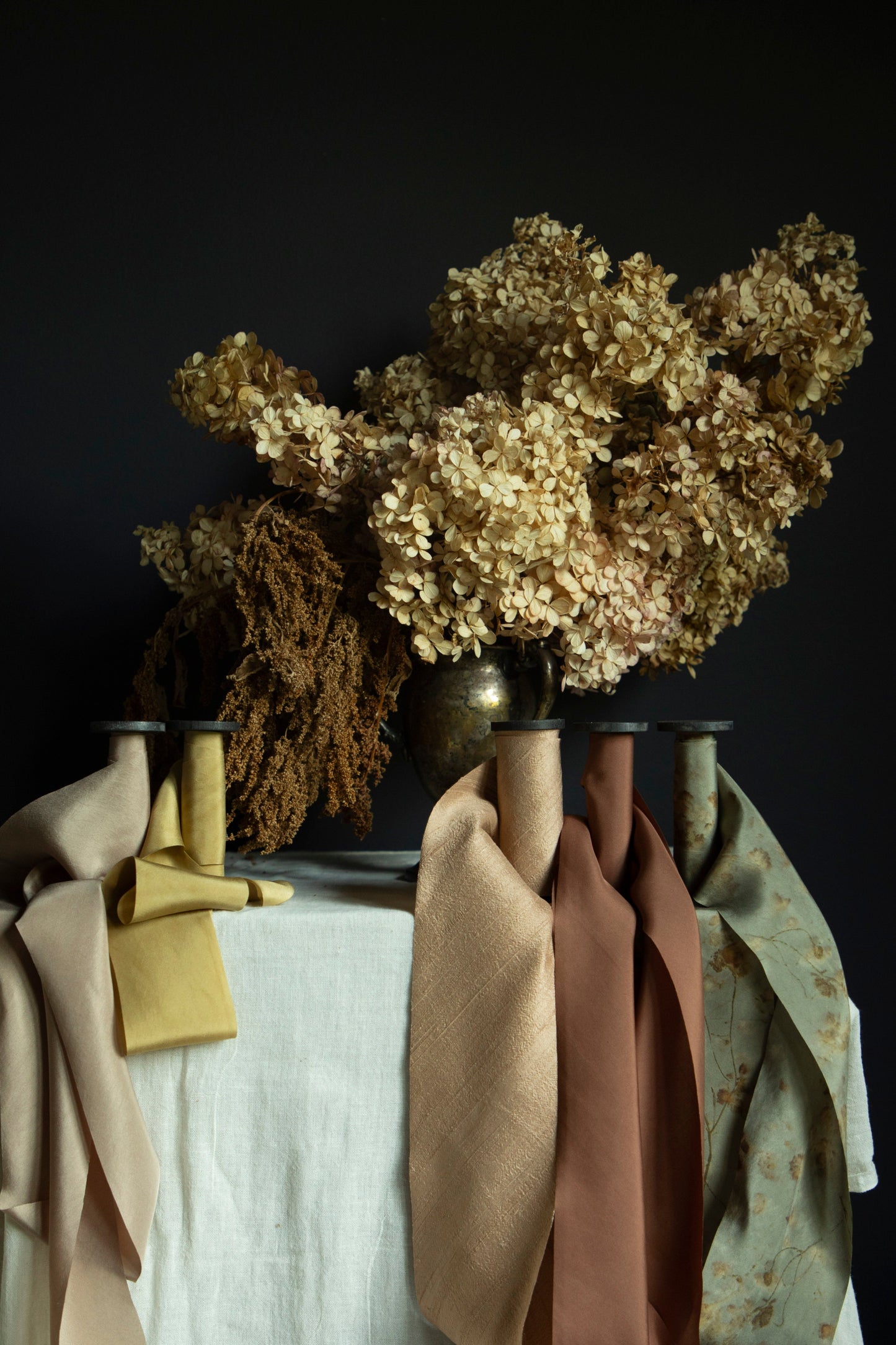 Terracotta Silk Ribbon
