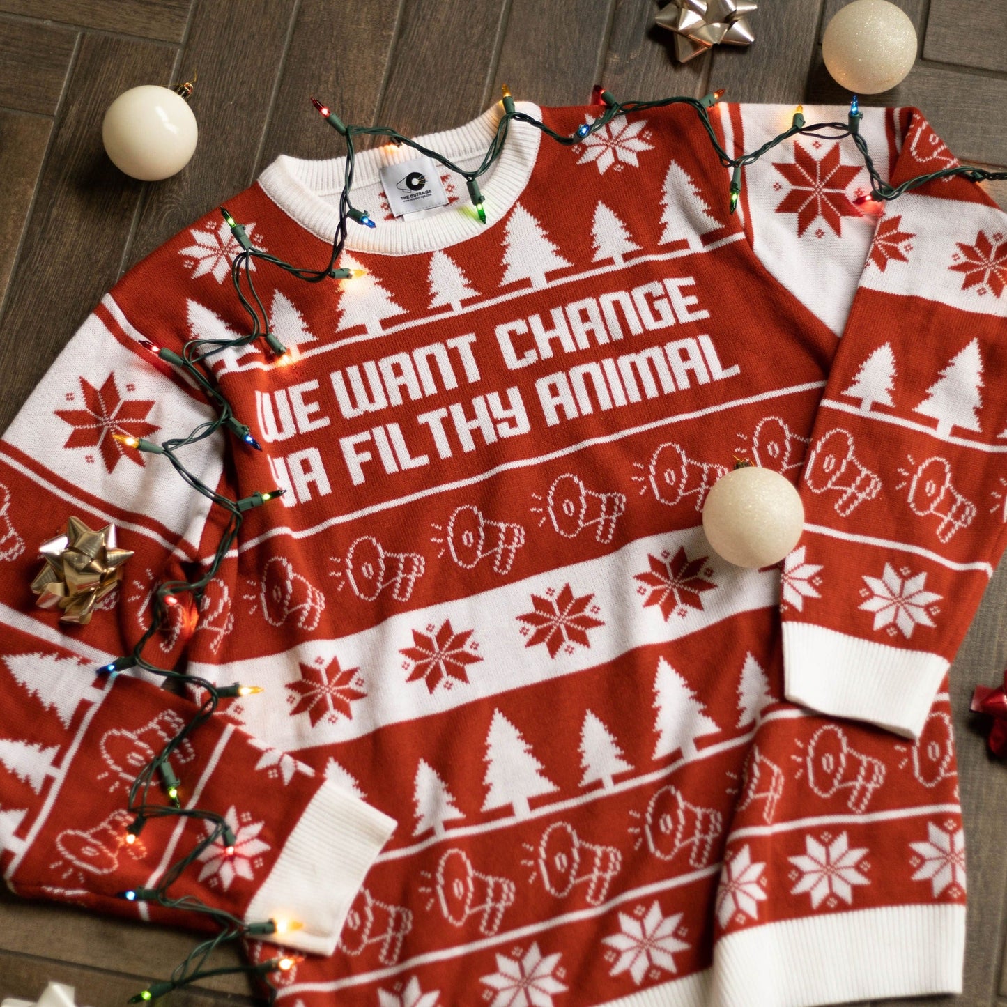 We Want Change Ugly Sweater